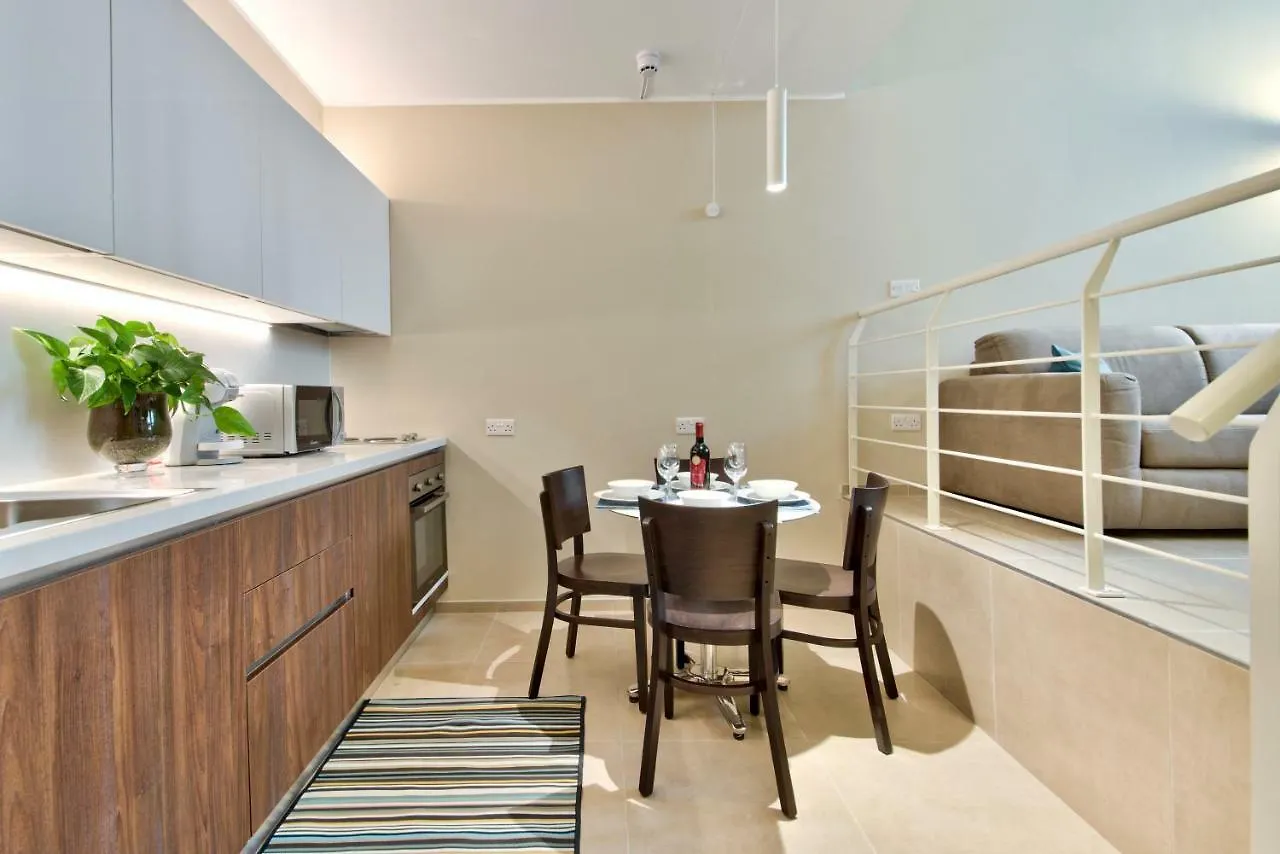 Spinola Park - The One Bedroom Loft San Ġiljan Appartement